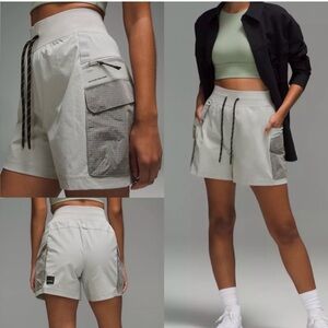 Lululemon Multi-Pocket Cargo High-Rise Hiking Short - Size 2